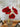 11" Real Touch Poppy-6 stems per bundle: Peach Bellini Angel Isabella