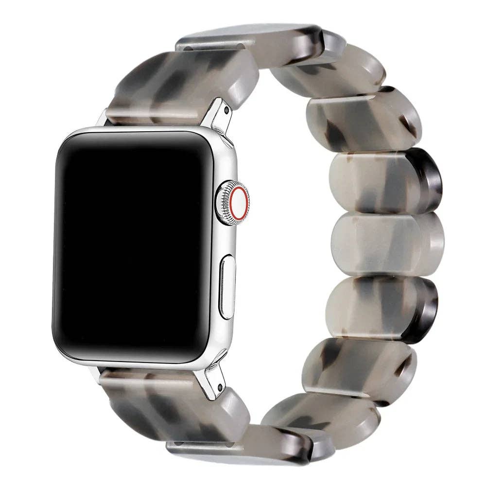 Reese Resin Band for Apple Watch: Chocolate / Fits All Models Posh Tech
