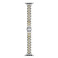 Rainey Skinny Stainless Steel Band for Apple Watch: Silver/Gold / Fits All Models Posh Tech