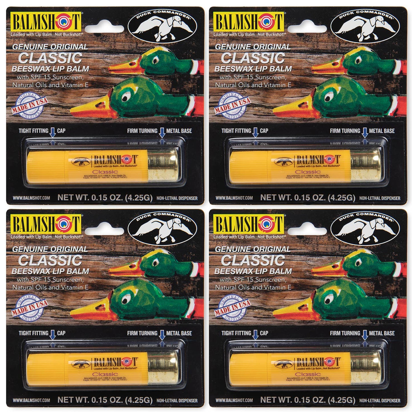 Balmshot & Duck Commander Beeswax SPF Lip Balm - The Mustard Seed Collection, The Seed