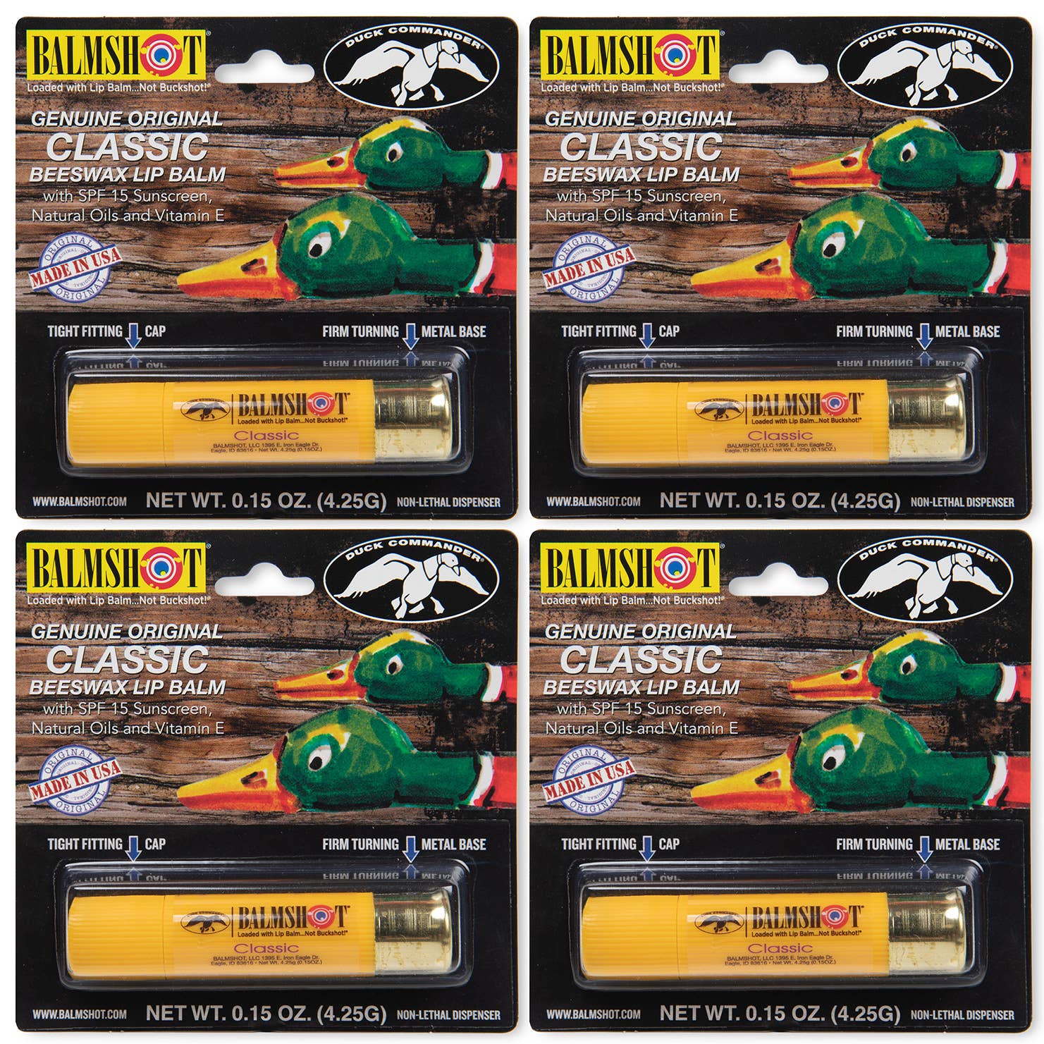 Balmshot & Duck Commander Beeswax SPF Lip Balm - The Mustard Seed Collection, The Seed