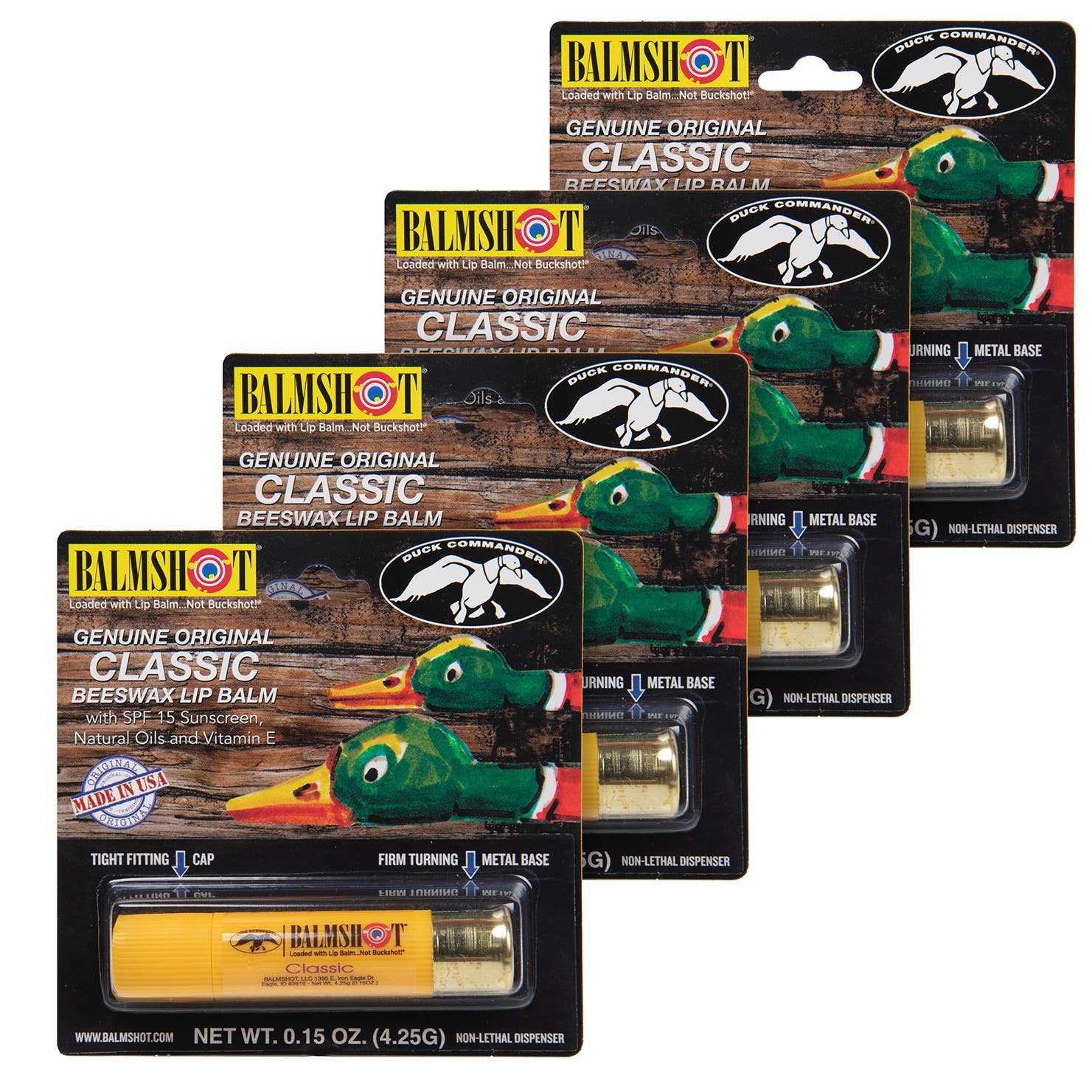 Balmshot & Duck Commander Beeswax SPF Lip Balm - The Mustard Seed Collection, The Seed