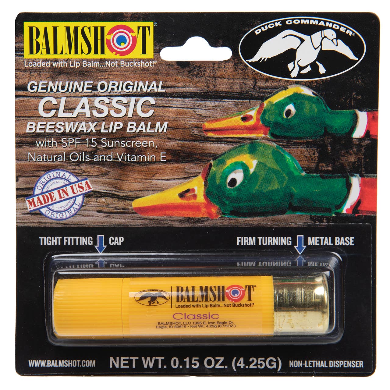 Balmshot & Duck Commander Beeswax SPF Lip Balm - The Mustard Seed Collection, The Seed