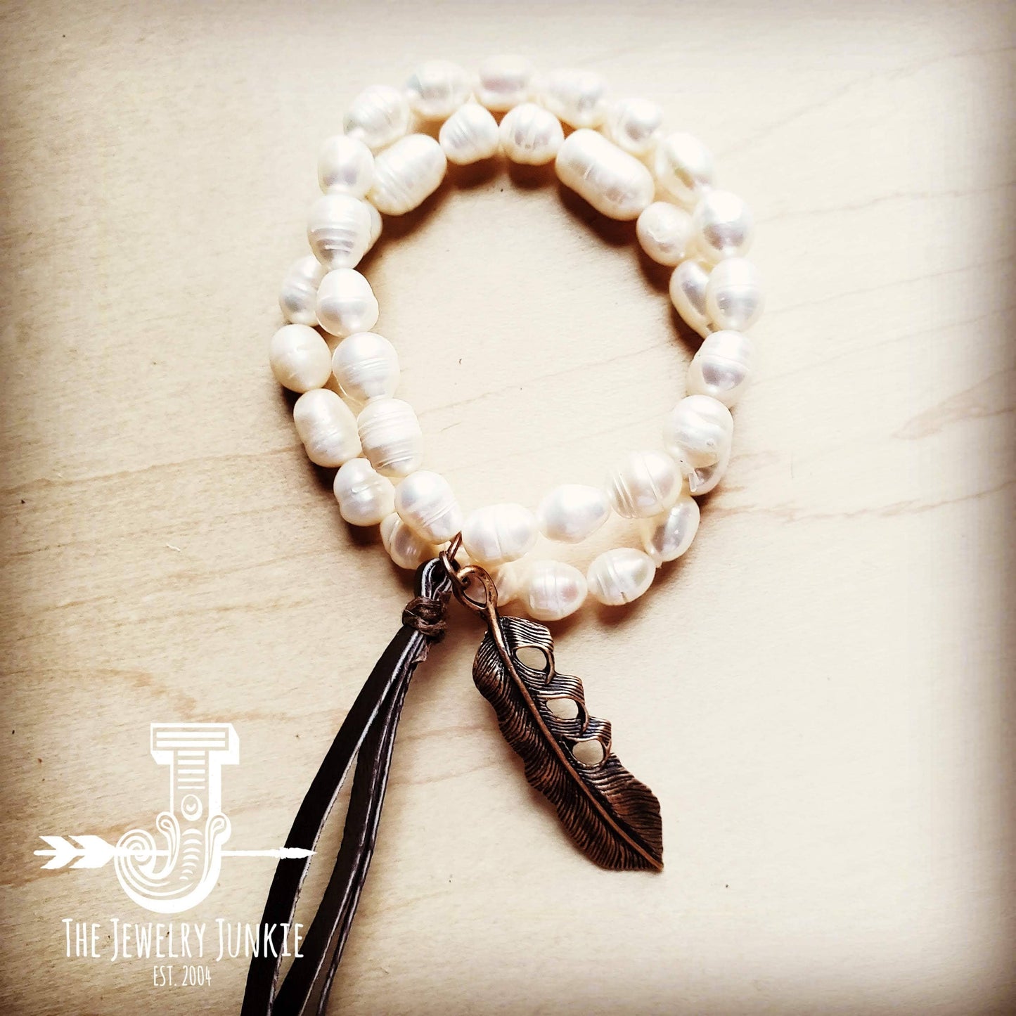 Double Strand Genuine Pearl Bracelet