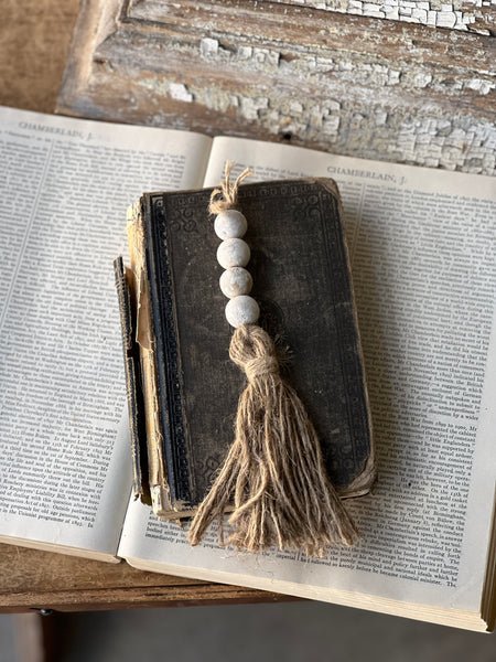 Beaded Tassel Ornament - The Mustard Seed Collection, The Seed