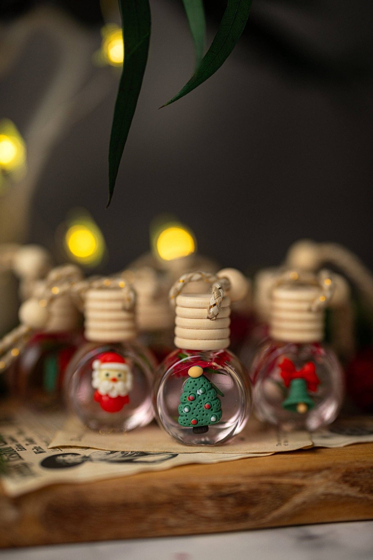 Beautiful Christmas Car Diffuser/Cure Air Freshener/Christmas Scents and more/ Car accessories for women /Luxury: Jingle Bells / Apples&Maple Bourbon - The Mustard Seed Collection, The Seed