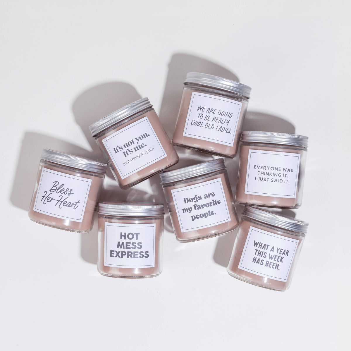 Sweet Grace Statement Jar Candle #053 - Snarky Bridgewater Candle Company