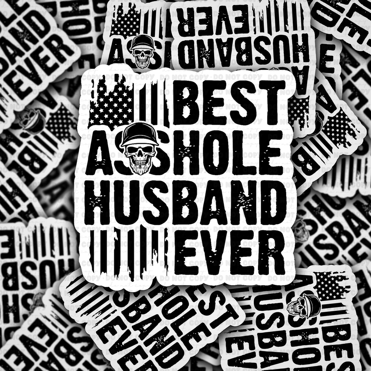 Best asshole husband sticker - The Mustard Seed Collection, The Seed