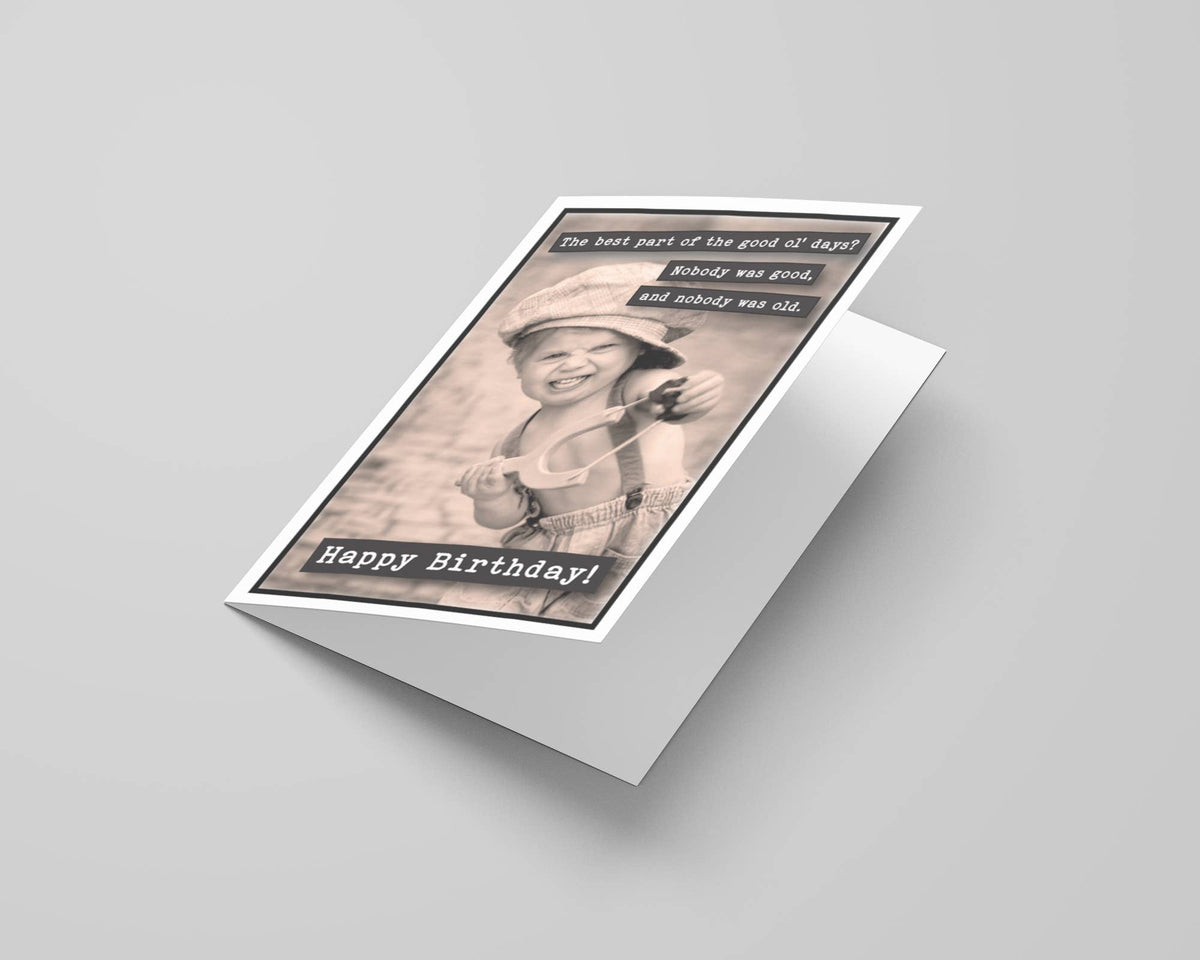 Birthday Cards: The Best Part of the good ‘ol’ days? - The Mustard Seed Collection, The Seed