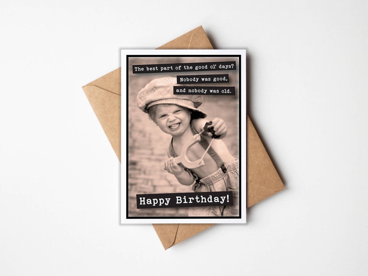 Birthday Cards: The Best Part of the good ‘ol’ days? - The Mustard Seed Collection, The Seed