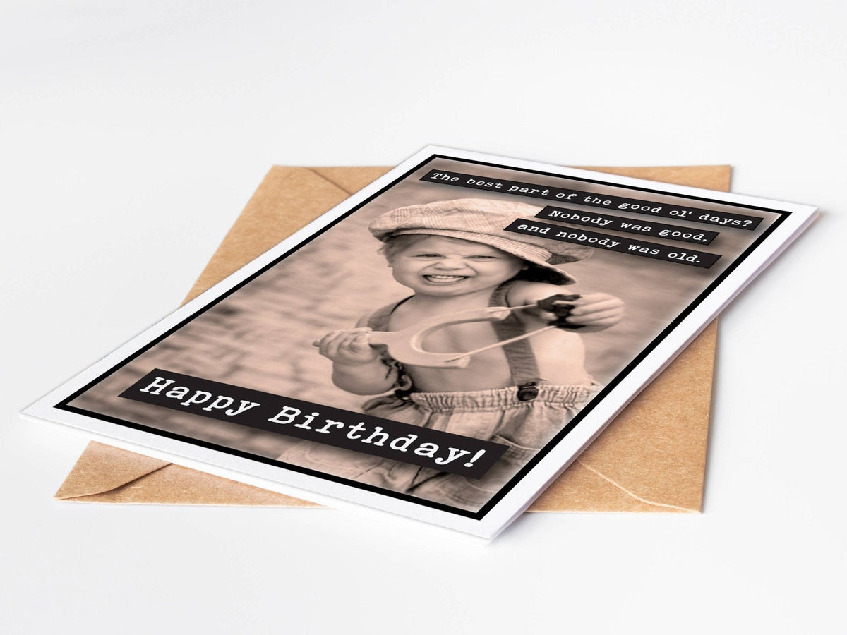 Birthday Cards: The Best Part of the good ‘ol’ days? - The Mustard Seed Collection, The Seed