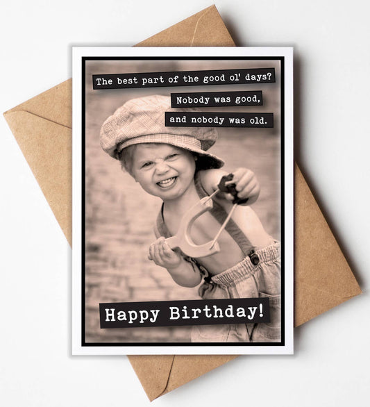 Birthday Cards: The Best Part of the good ‘ol’ days? - The Mustard Seed Collection, The Seed