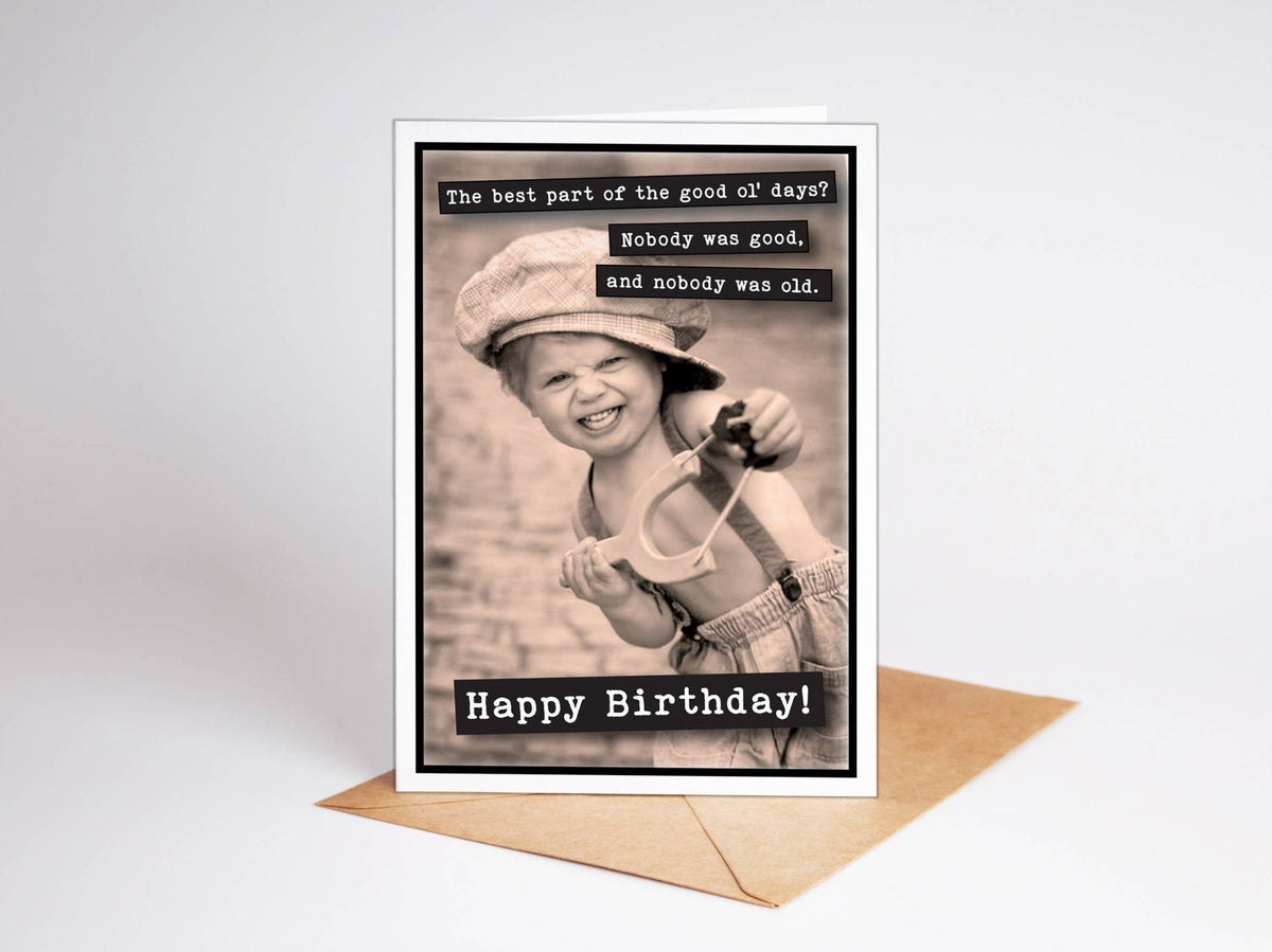 Birthday Cards: The Best Part of the good ‘ol’ days? - The Mustard Seed Collection, The Seed