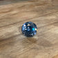 Black Cut Glass Knob