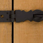 Black Metal Hasp
