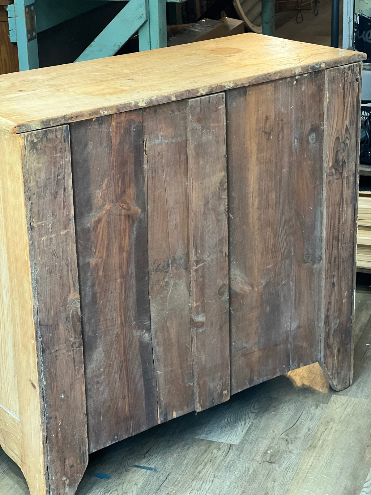 Bleached Pine Four-Drawer Dresser - The Mustard Seed Collection, The Seed