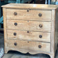 Bleached Pine Four-Drawer Dresser - The Mustard Seed Collection, The Seed