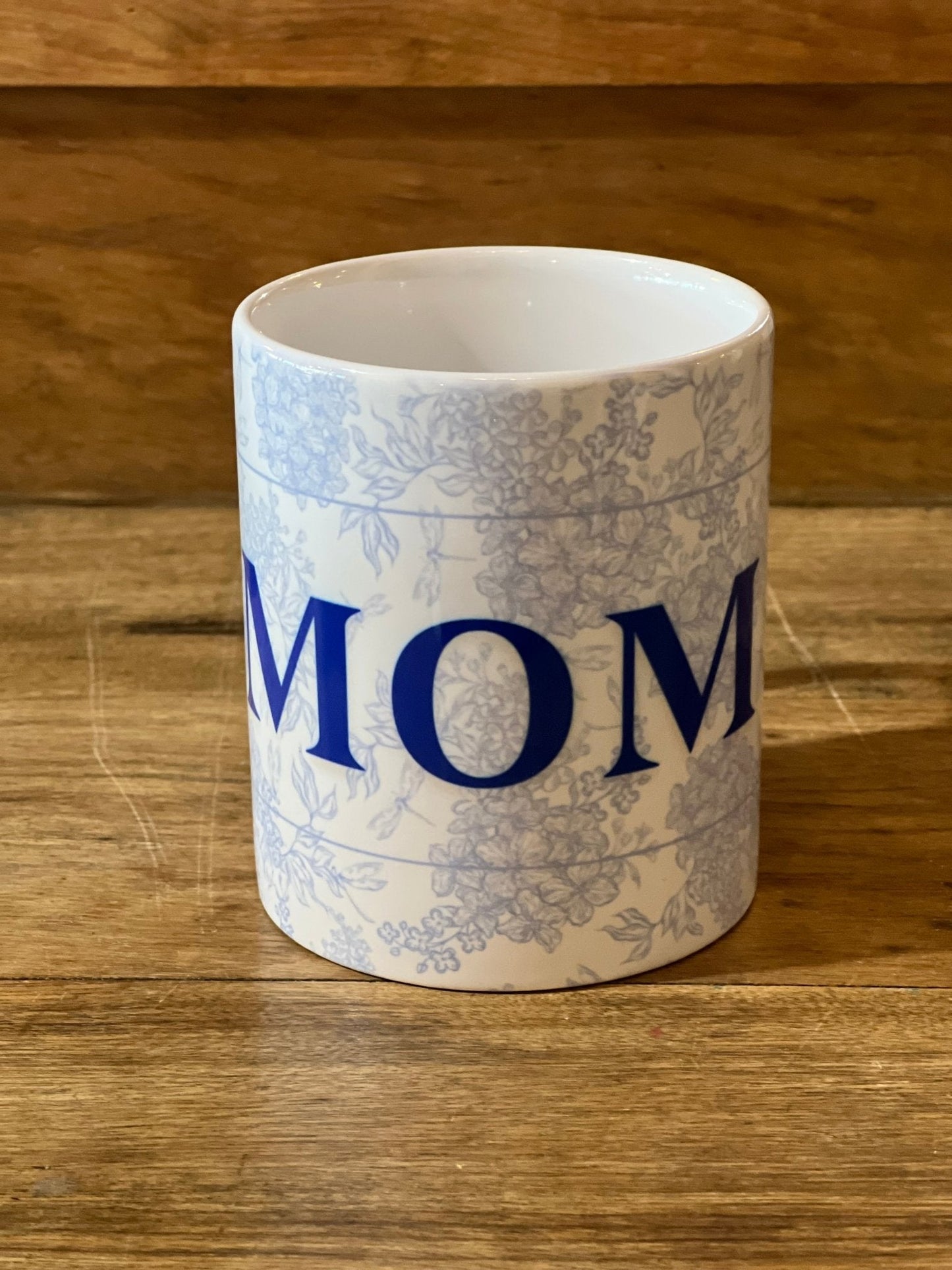 Blue Floral "Mom" Gift 
