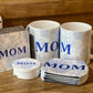 Blue Floral "Mom" Gift 