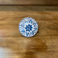 Blue & White Ceramic Knob Design 3