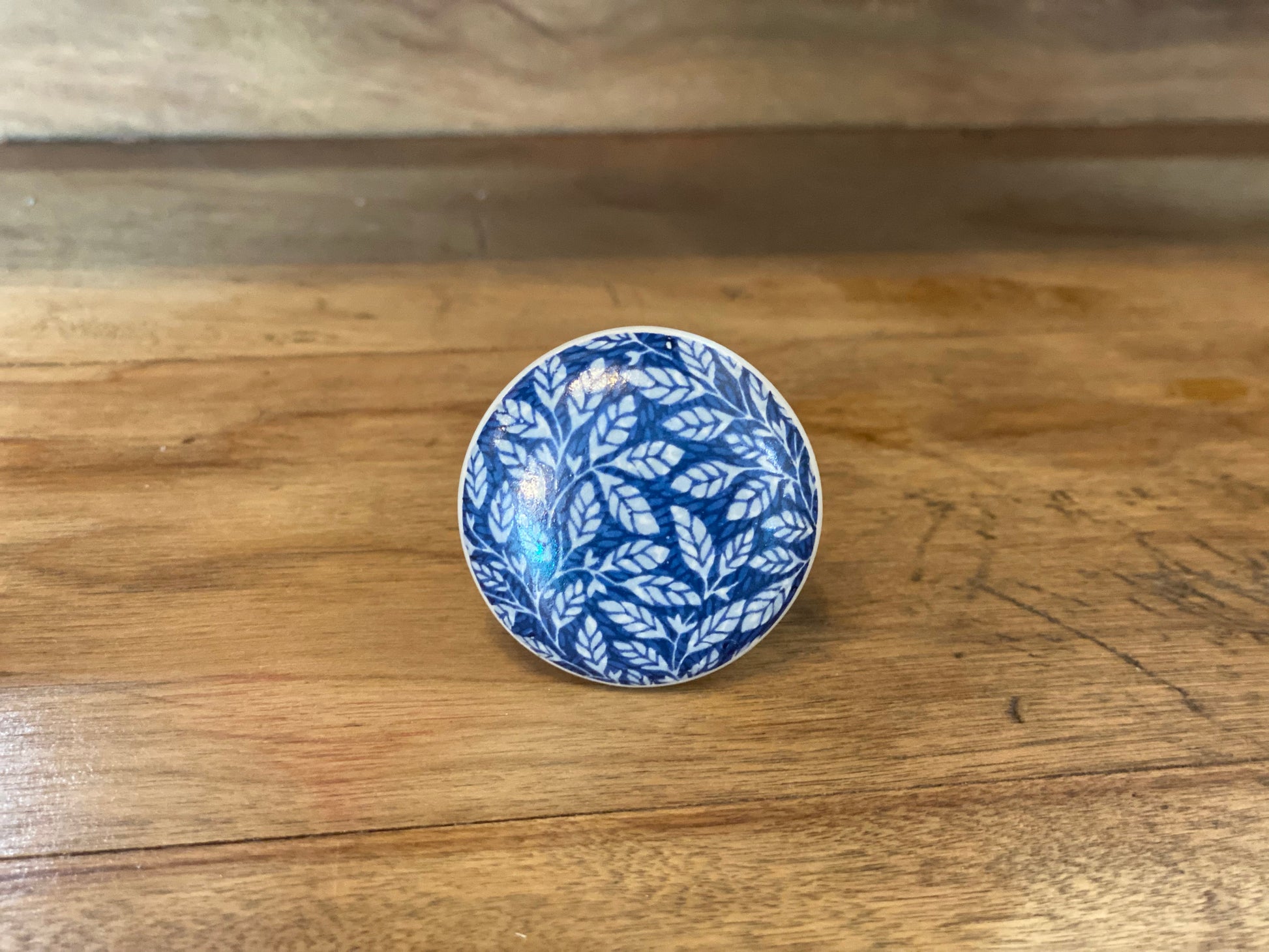 Blue & White Ceramic Knob Design 5