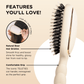 Boar Brush | Full Size | Tan