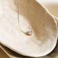 Bonnie 18K Non-Tarnish Petite Heart CZ Necklace: Yellow Gold - The Mustard Seed Collection, The Seed