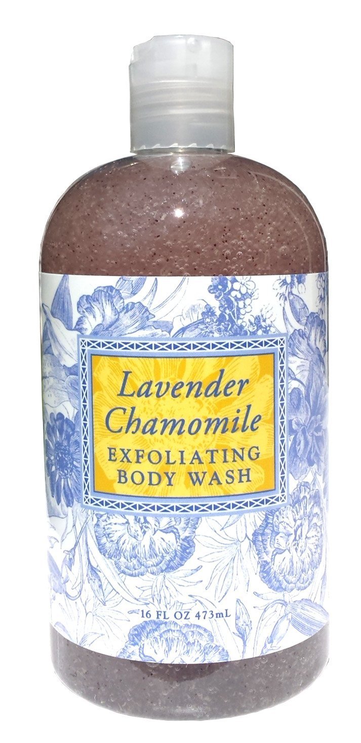 Botanical 16oz Exfoliating Lavender and Chamomile Body Wash - The Mustard Seed Collection, The Seed