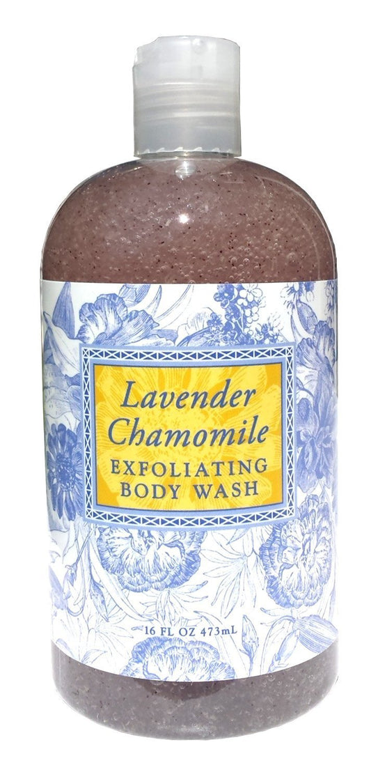 Botanical 16oz Exfoliating Lavender and Chamomile Body Wash - The Mustard Seed Collection, The Seed