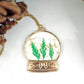 Botanical Snow globe Necklace