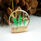 Botanical Snow globe Necklace