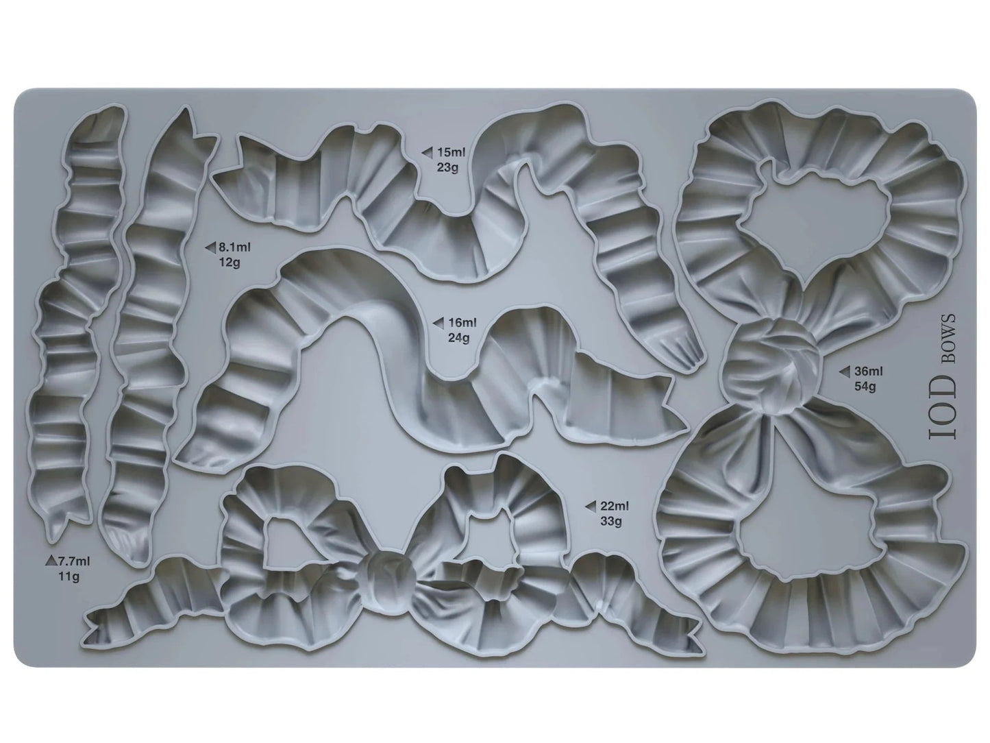 Bows 6x10 IOD Mould™ - The Mustard Seed Collection, The Seed