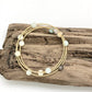 Bracelet Gold Wire Wrap w/ 6mm Amazonite Beads