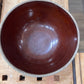 Brown Stoneware Crock Mixing Bowl 