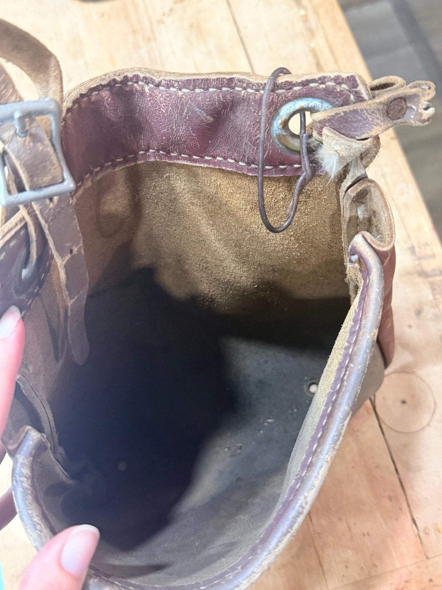 Brown Vintage Tool Pouch 