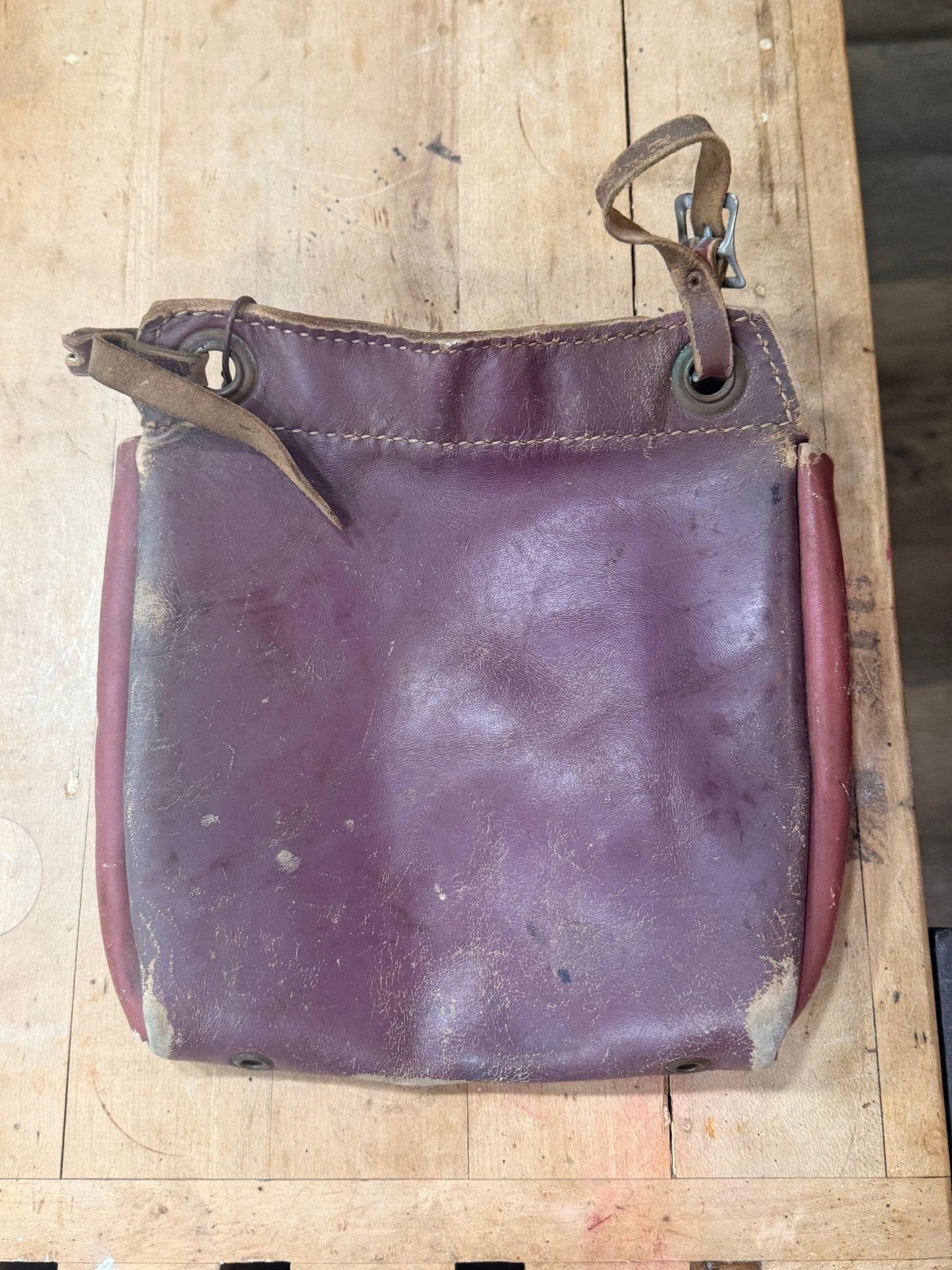 Brown Vintage Tool Pouch 
