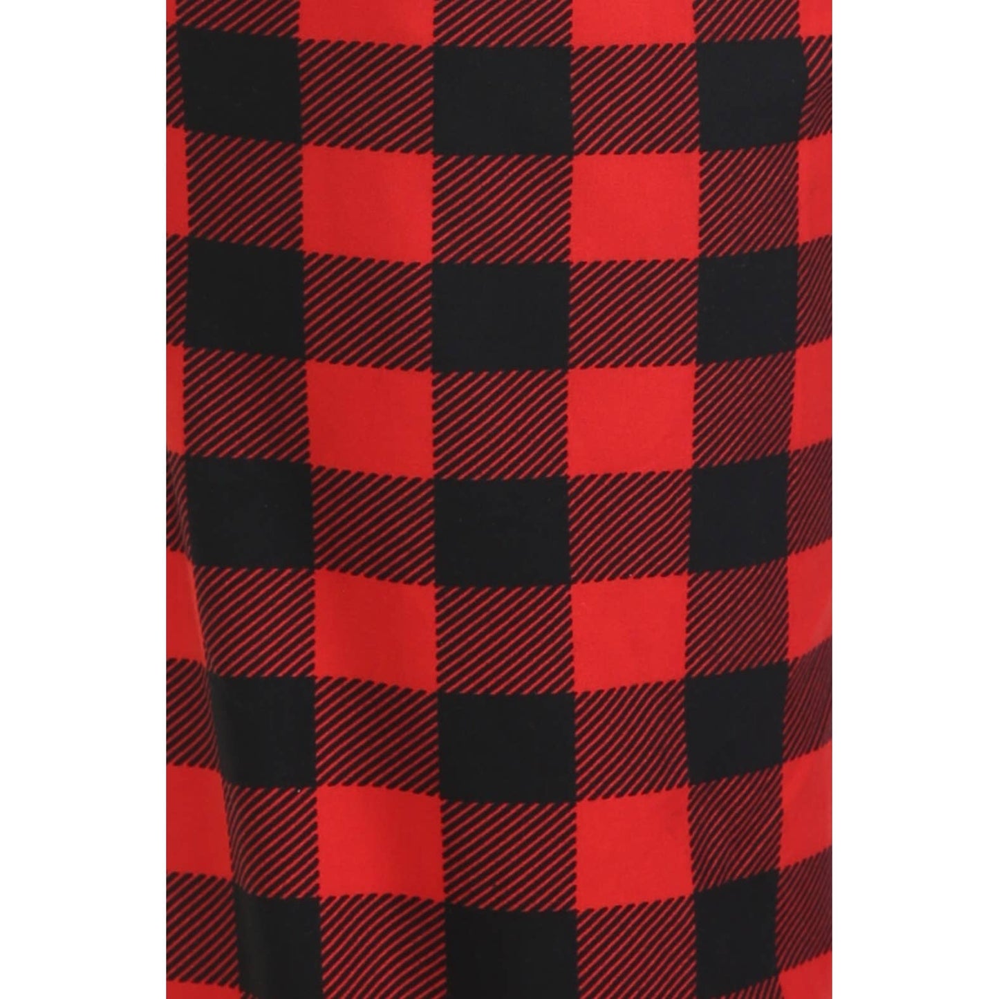 Buffalo Plaid Buttery Soft Pajama Pants with Drawstring - The Mustard Seed Collection, The Seed