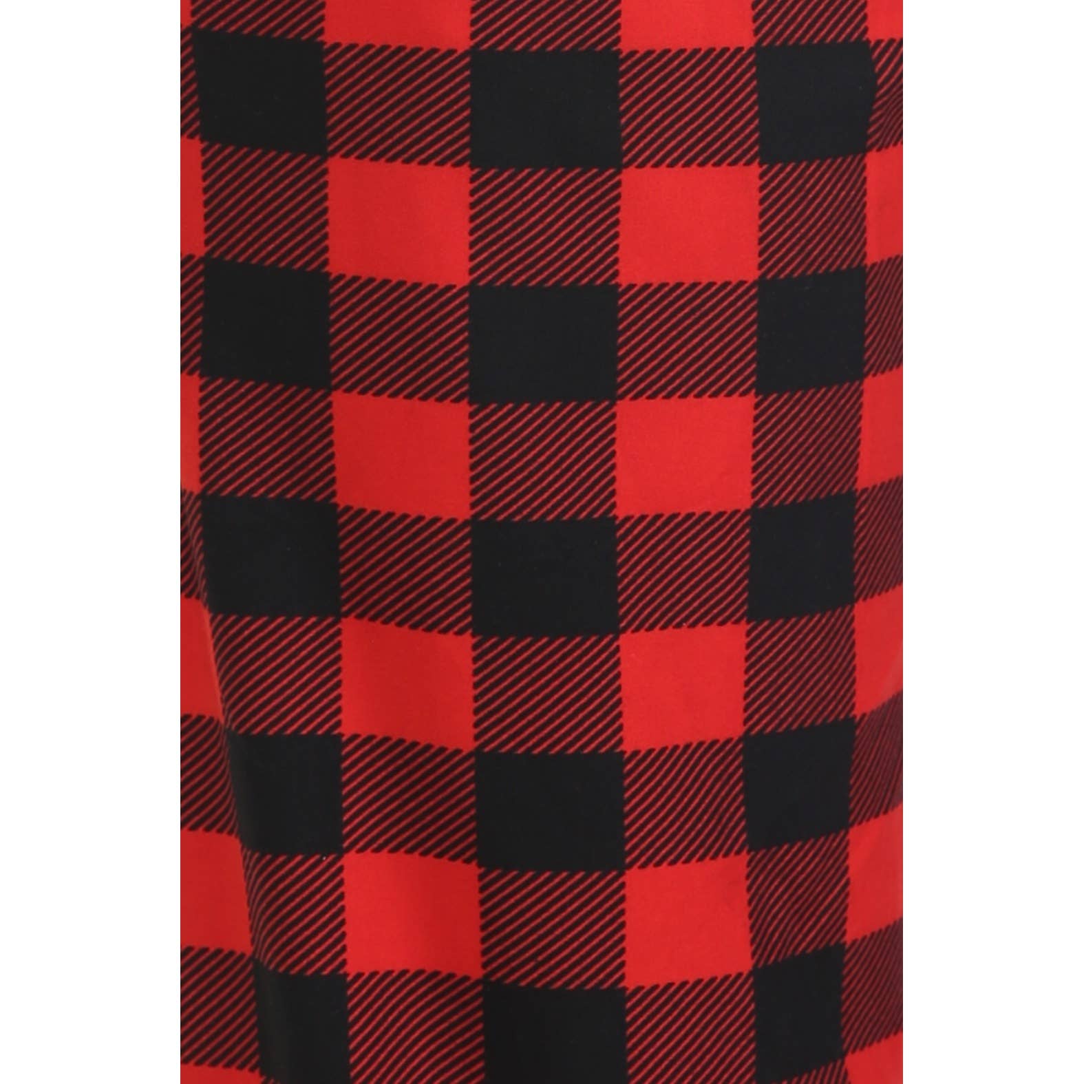 Buffalo Plaid Buttery Soft Pajama Pants with Drawstring - The Mustard Seed Collection, The Seed