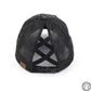 C.C. Animal Print "Mama" Criss Cross Ponytail Cap