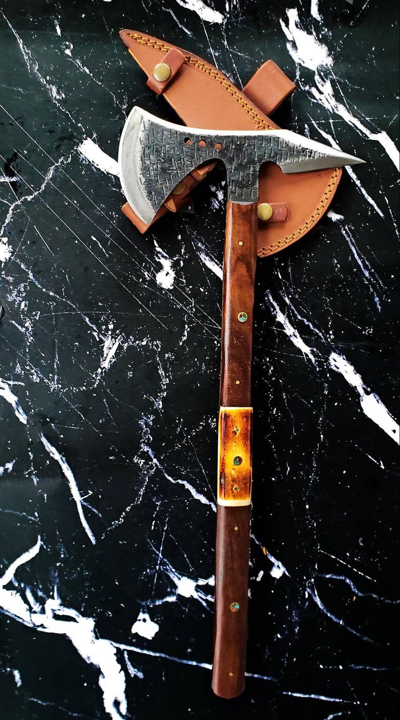 Carbon Steel Titan Tomahawk/backpackers/ hikers/ hunter/ pad - The Mustard Seed Collection, The Seed