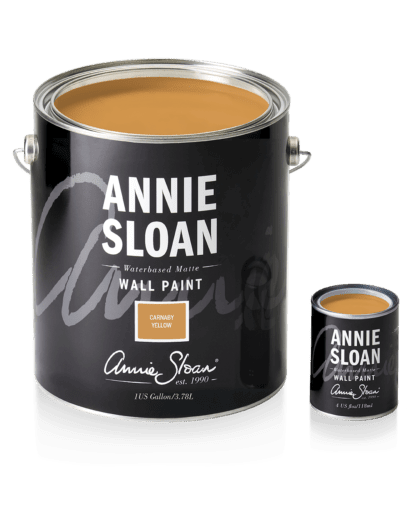 Carnaby Yellow Annie Sloan Wall Paint Sample Pot - The Mustard Seed Collection, The Seed