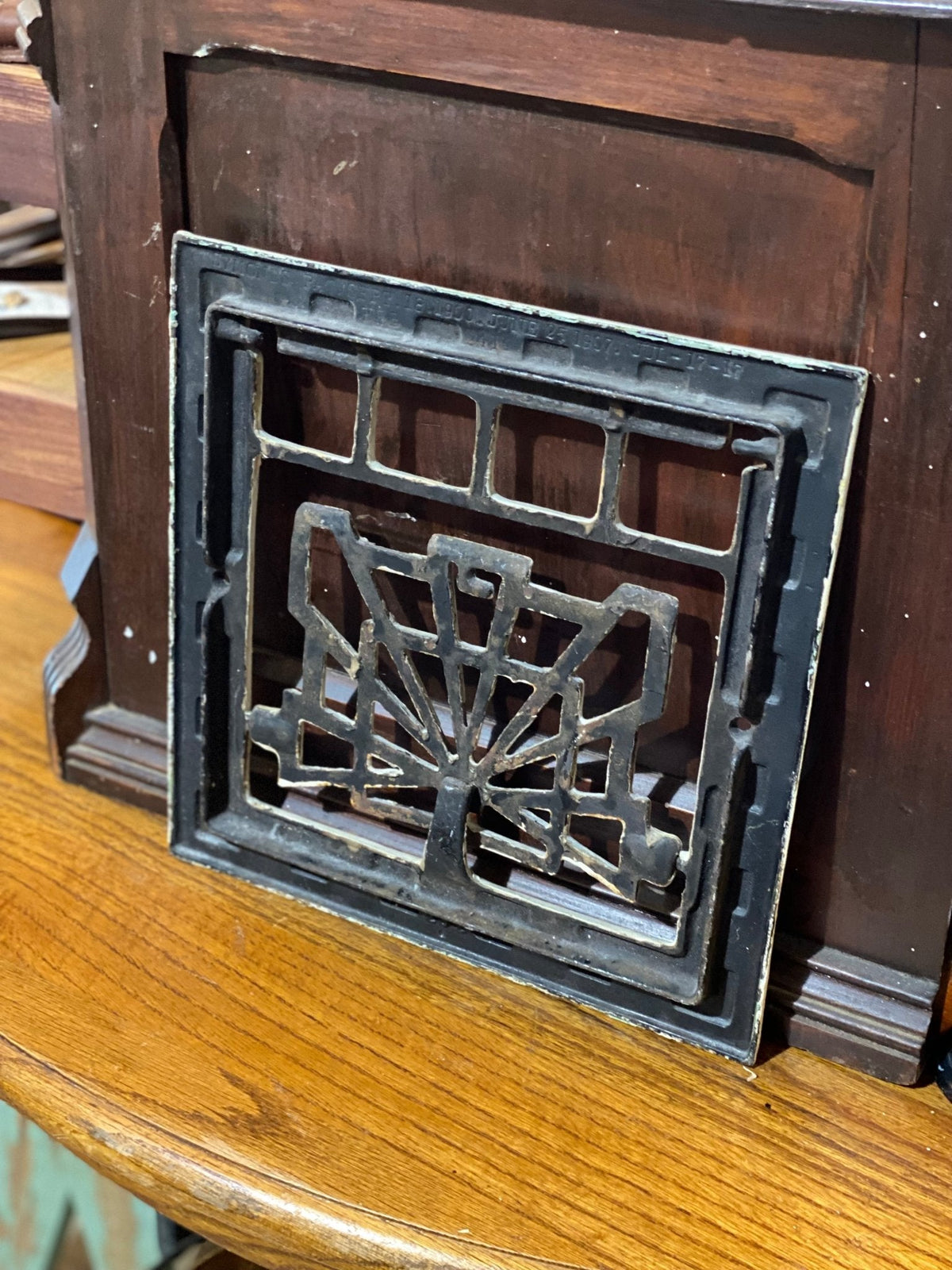 Cast Iron Register Grate - The Mustard Seed Collection, The Seed