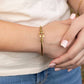 18K Gold PVD Stainless Steel Buckle Clasp Bangle Bracelet: Gold WJW