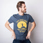 Can't Work Today My Arm Is In A Cast Men's T Shirt: Heather Navy