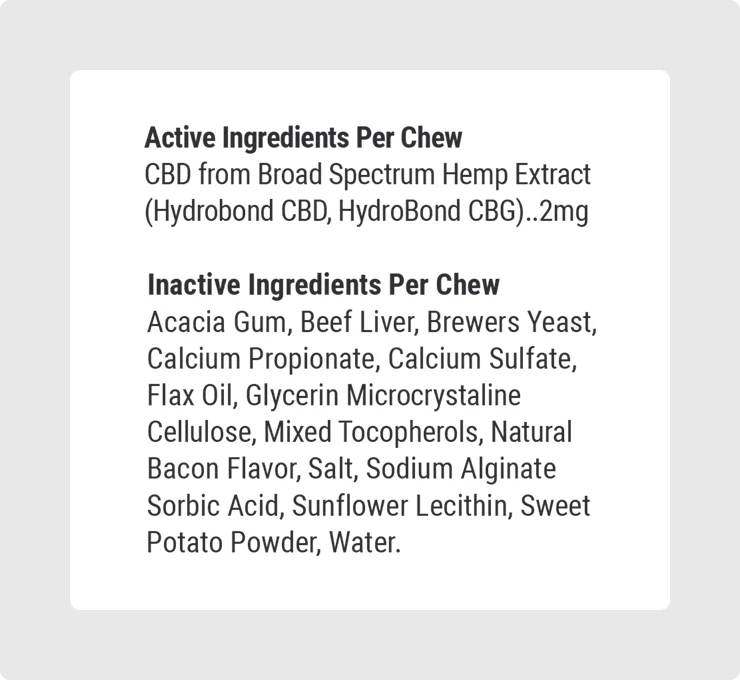 Organic CBD Treats for Dogs