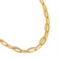 18k Gold Non-Tarnish Stackable Necklaces : Yellow Gold / Charlee-Gold