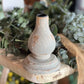 Chippy Grey-Blue Candle Holdercandle holder
