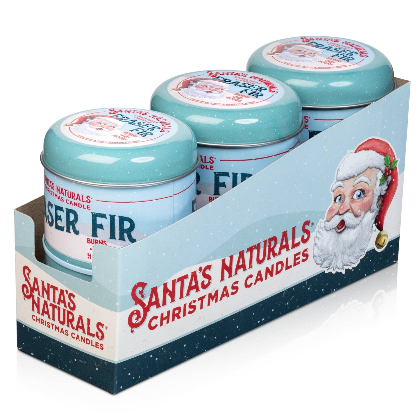 Christmas Candle in Fraser Fir 3.5oz Mini - The Mustard Seed Collection, The Seed