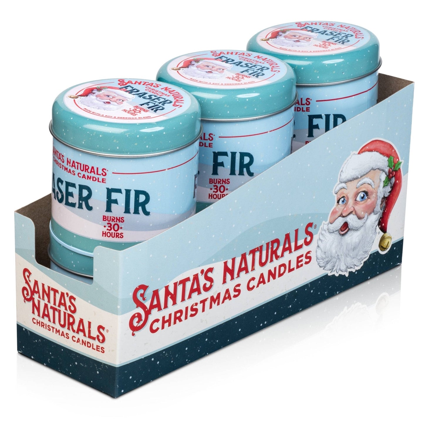 Christmas Candle in Fraser Fir 9oz - The Mustard Seed Collection, The Seed