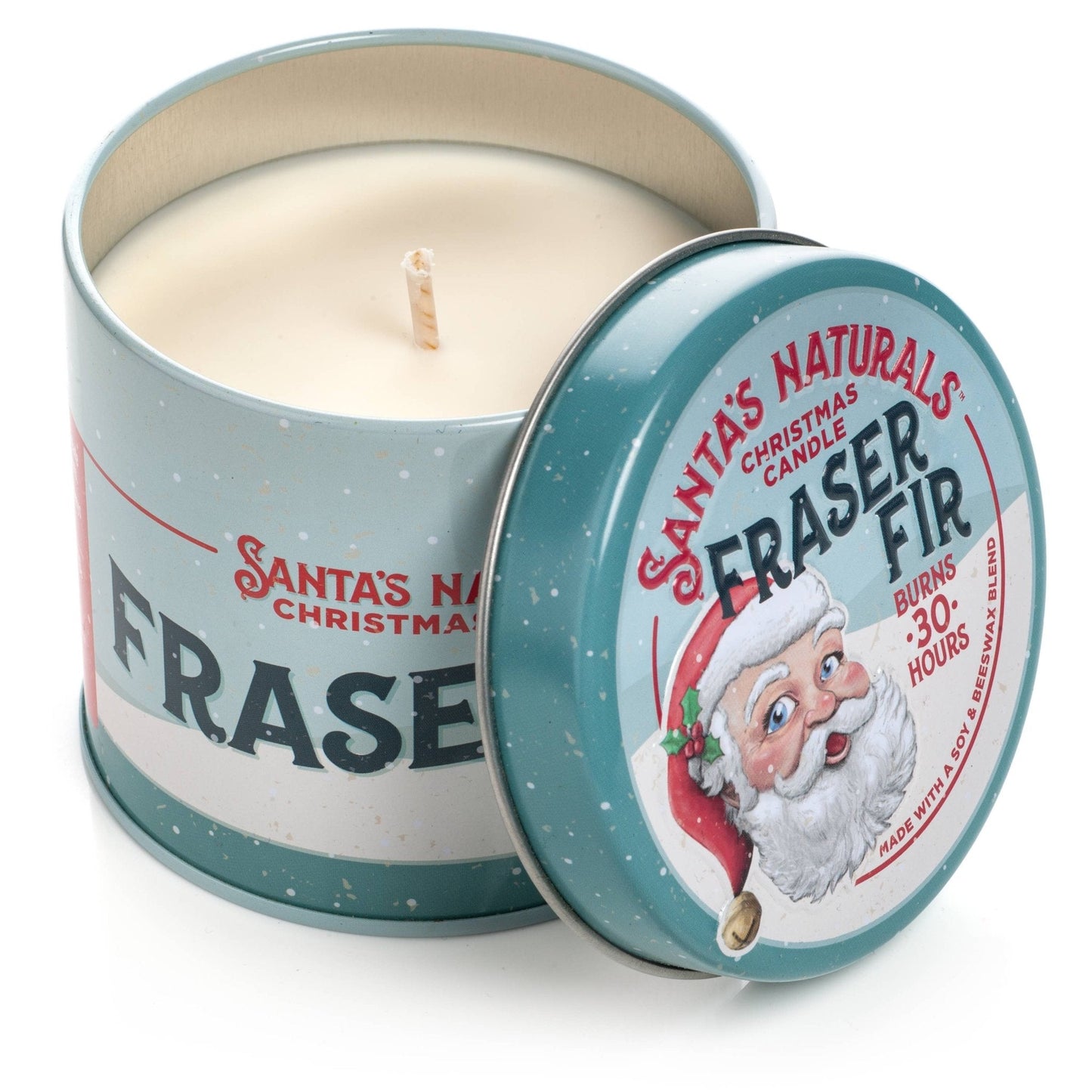 Christmas Candle in Fraser Fir 9oz - The Mustard Seed Collection, The Seed